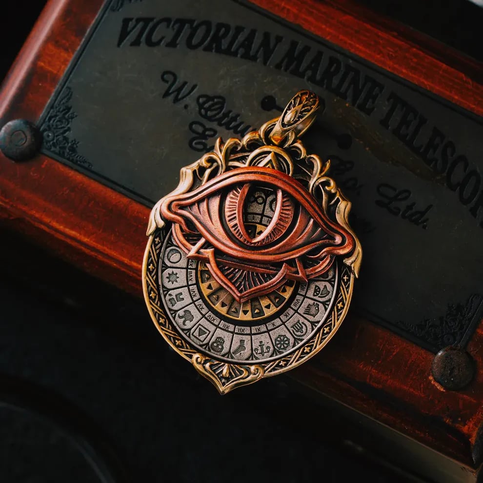 🔥This Week 🏆Flash Sale⚡ 50K+ SOLD!👁️‍🗨️Handmade Tarot Vision Pendant: Connect to Cosmic Wisdom Anytime(Cheat Sheet Included)