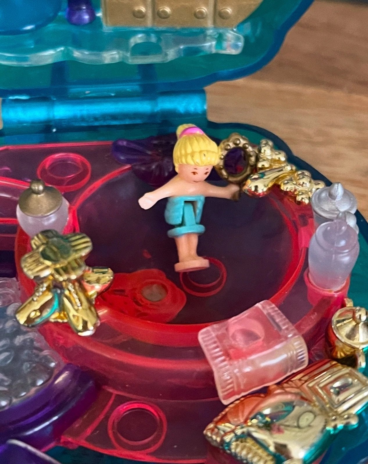 Rare Vintage Bluebird 1996 Polly Pocket Bubbly Bath Playset🌟Limited Stock!