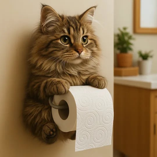 🔥LAST DAY SALE 49% OFF🐾Cat Paper Holder