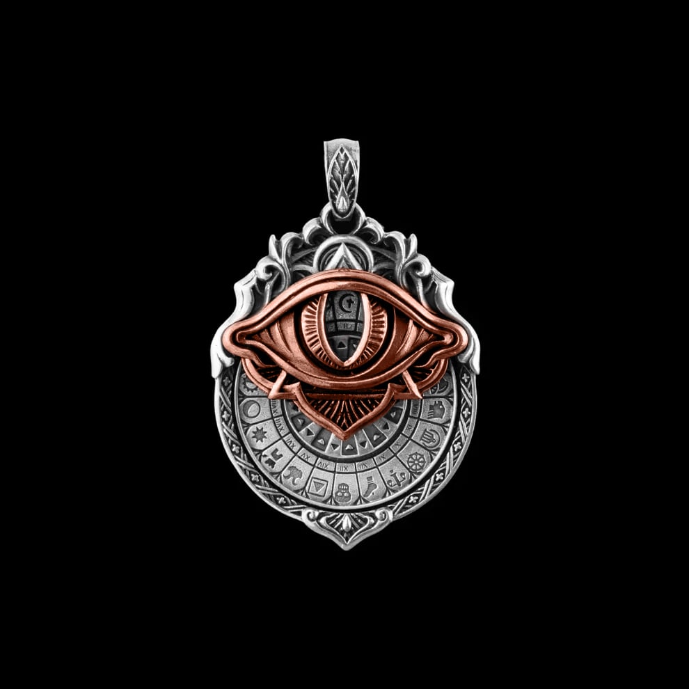 🔥This Week 🏆Flash Sale⚡ 50K+ SOLD!👁️‍🗨️Handmade Tarot Vision Pendant: Connect to Cosmic Wisdom Anytime(Cheat Sheet Included)