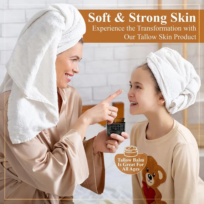 🍊Skin Care Hot Sale 49% OFF 🎁- Organic Grass-Fed Beef Tallow Balm with Raw Honey