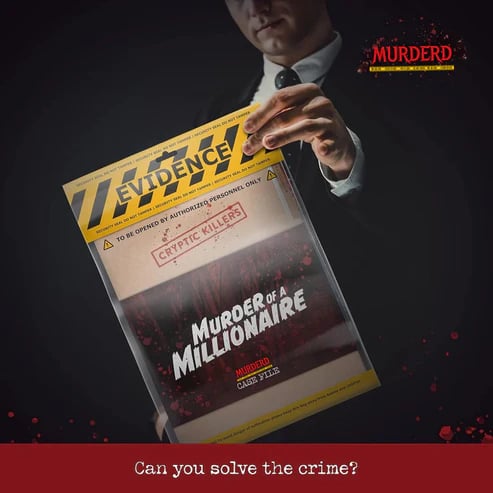 🔥LAST DAY 49% OFF-🕵️‍♂️Cryptic Killers Unsolved Murder Mystery Game - Cold Case File Investigation