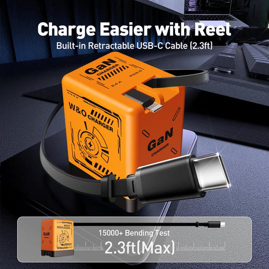 ⏳ 2025 Deal! 120W GaN Super Fast Charger with 3-in-1 Cables!