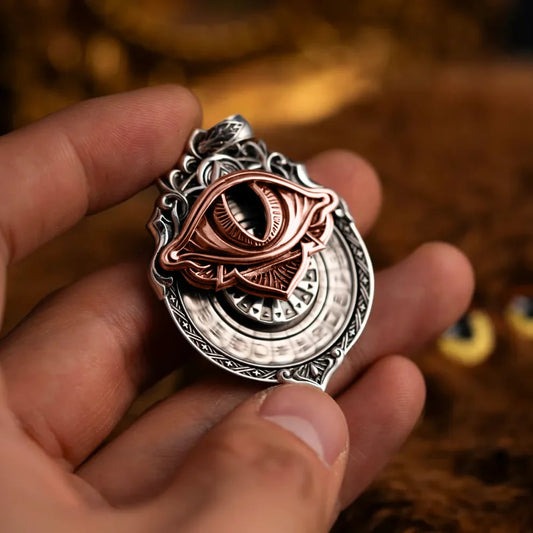 🔥This Week 🏆Flash Sale⚡ 50K+ SOLD!👁️‍🗨️Handmade Tarot Vision Pendant: Connect to Cosmic Wisdom Anytime(Cheat Sheet Included)