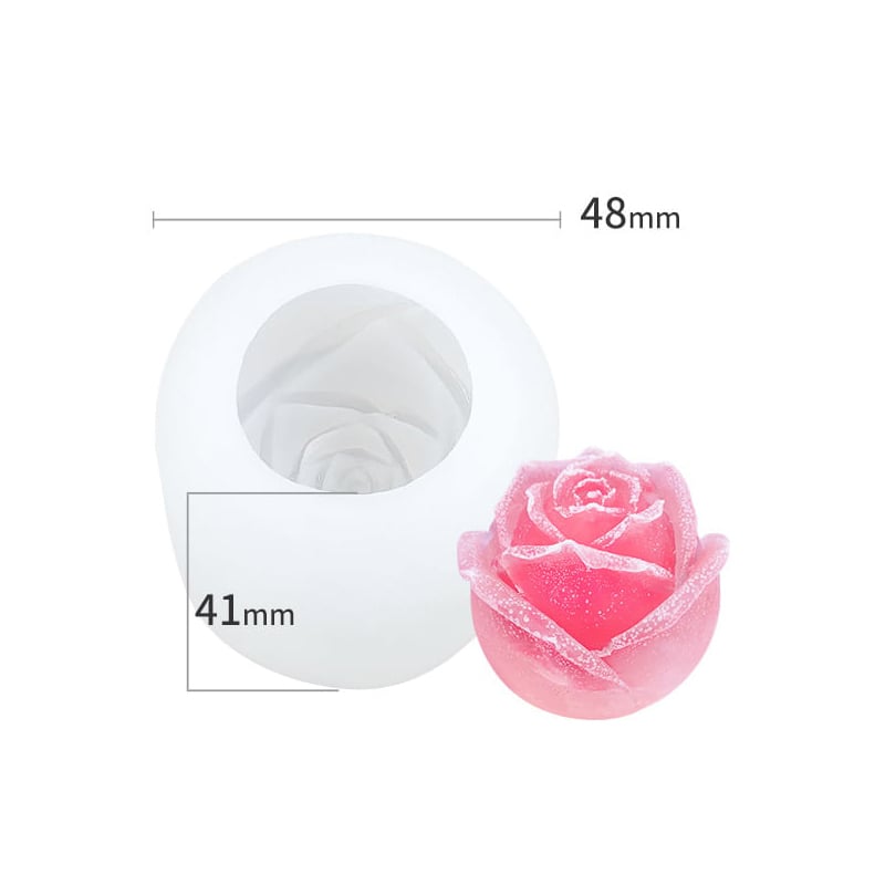 👍 Rose Shaped Ice Mold 🌹🧊