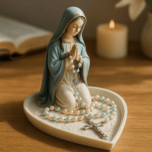 🔥LAST DAY 49% OFF - ✝️Virgin Mary Rosary Holder
