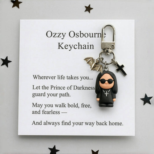 Ozzy Osbourne keychain